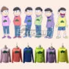 Osomatsu-san Matsuno Ichimatsu Hoodie Hoody Sweater Cosplay Costume 6 Colors