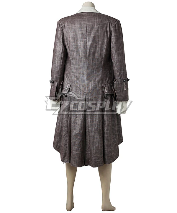 Pirates Of The Caribbean: Dead Men Tell No Tales Captain Jack Sparrow Halloween Cosplay Costume - Including Wig And Not Boots 2 Pirates Of The Caribbean: Dead Men Tell No Tales Captain Jack Sparrow Halloween Cosplay Costume - Including Wig And Not Boots - Image 2