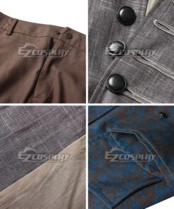 Pirates Of The Caribbean: Dead Men Tell No Tales Captain Jack Sparrow Halloween Cosplay Costume - Including Wig And Not Boots 13 Pirates Of The Caribbean: Dead Men Tell No Tales Captain Jack Sparrow Halloween Cosplay Costume - Including Wig And Not Boots -EZCOSPLAY SHOP ecm0441 6