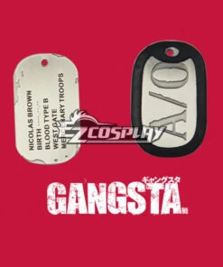 Gangsta Gyangusuta Nicolas Brown Nic Cosplay Necklace Cosplay Accessory Prop 9 Gangsta Gyangusuta Nicolas Brown Nic Cosplay Necklace Cosplay Accessory Prop -EZCOSPLAY SHOP ecw0307 4