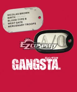 Gangsta Gyangusuta Nicolas Brown Nic Cosplay Necklace Cosplay Accessory Prop 10 Gangsta Gyangusuta Nicolas Brown Nic Cosplay Necklace Cosplay Accessory Prop -EZCOSPLAY SHOP ecw0307 5