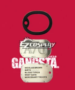 Gangsta Gyangusuta Nicolas Brown Nic Cosplay Necklace Cosplay Accessory Prop 13 Gangsta Gyangusuta Nicolas Brown Nic Cosplay Necklace Cosplay Accessory Prop -EZCOSPLAY SHOP ecw0307 6