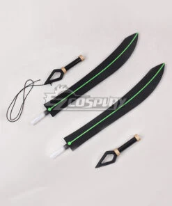 Seraph Of The End Vampire Reign Owari No Serafu Shiho Kimizuki Two Swords Weapons Cosplay Prop -EZCOSPLAY SHOP ecw0310 6