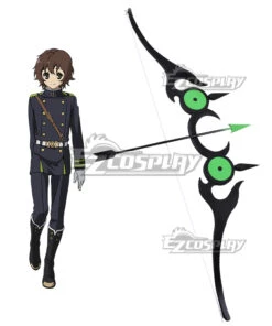 Seraph Of The End Vampire Reign Owari No Serafu Yoichi Saotome Bow And Arrow Weapons Cosplay Prop