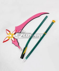 Kingdom Hearts 2 Organization XIII Graceful Assassin Marluxia No.11 Sickle Cosplay Weapon Prop -EZCOSPLAY SHOP ecw0436 4