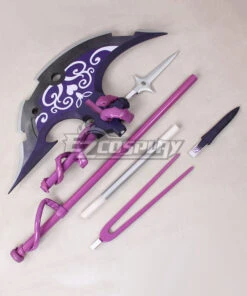 Gate Jieitai Kanochi Nite Kaku Tatakaeri Gate Thus The JSDF Fought There Rory Mercury Ax Cosplay Weapon Prop - B Edition -EZCOSPLAY SHOP ecw0585 5