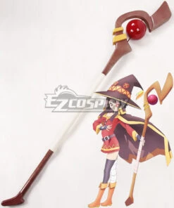 Kono Subarashii Sekai Ni Shukufuku O Megumin Staves Brown Cosplay Weapon Prop