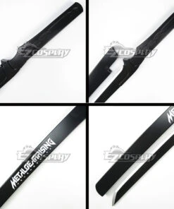 Metal Gear Rising: Revengeance Raiden Sword Silver/Black Cosplay Weapon Prop -EZCOSPLAY SHOP ecw1009 4