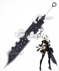 NieR: Automata 2B 9S YoRHa No.2 Type B YoRHa No.9 Type S Type-3 Blade Sword Cosplay Weapon Prop