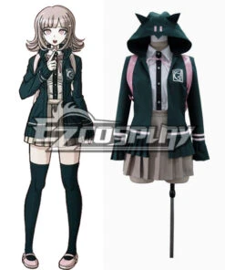 DanganRonpa Dangan Ronpa Chiaki Nanami Cosplay Costume -EZCOSPLAY SHOP edrw012 1