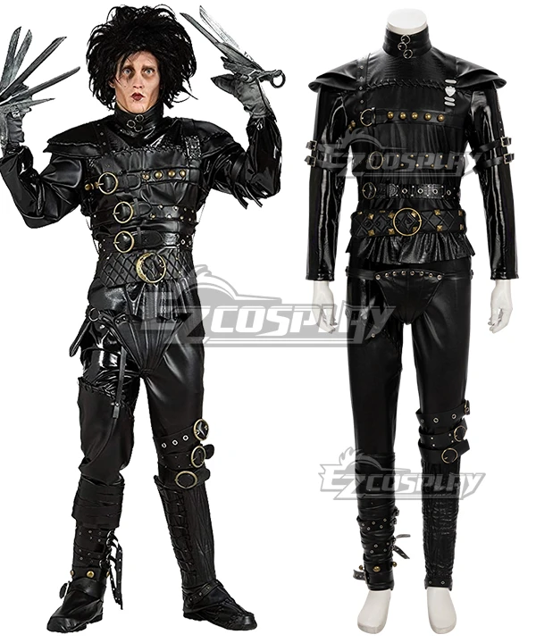 Edward Scissorhands Horror Movie Party Scary Fun Halloween Cosplay Costume 1 Edward Scissorhands Horror Movie Party Scary Fun Halloween Cosplay Costume
