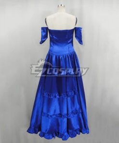 Dance With Devils Ritsuka Tachibana Blue Wedding Dress Cosplay Costume -EZCOSPLAY SHOP edwd007 1
