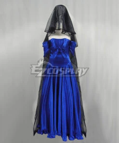 Dance With Devils Ritsuka Tachibana Blue Wedding Dress Cosplay Costume -EZCOSPLAY SHOP edwd007 5