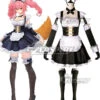 Fate EXTELLA Tamamo No Mae Maid Outfit Cosplay Costume -EZCOSPLAY SHOP efn0123