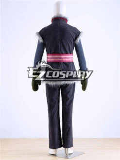 Disney Frozen Kristoff Cosplay Movie Costume Grey Outfit -EZCOSPLAY SHOP efr0029 9