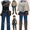 Grimgar Of Fantasy And Ash Haruhiro Cosplay Costume - Only Cloak, Breastplate, Gloves, Belt, Waist Bag And Leg Wear