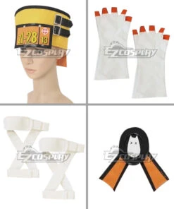 Guilty Gear Millia Rage Yellow Cosplay Costume -EZCOSPLAY SHOP egg0013 5