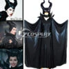 Maleficent Disney Movie Black Witch Angelina Jolie Cosplay Costume-Deluxe Ver. 24 Maleficent Disney Movie Black Witch Angelina Jolie Cosplay Costume-Deluxe Ver. -EZCOSPLAY SHOP ehw0013