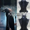 Maleficent Disney Movie Black Witch Angelina Jolie Cosplay Costume+Horns Headpiece-Standard Ver. -EZCOSPLAY SHOP ehw0014 3