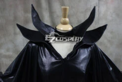 Maleficent Disney Movie Black Witch Angelina Jolie Cosplay Costume-Standard Ver. -EZCOSPLAY SHOP ehw0015 5
