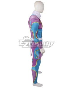 JoJo's Bizarre Adventure Jotaro Kujo Star Platinum Muscle Suit Zentai Jumpsuit Cosplay Costume -EZCOSPLAY SHOP ejj095 5