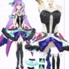 Macross Delta Macross Δ Mikumo Guynemer Purple Cosplay Costume -EZCOSPLAY SHOP emac002 1