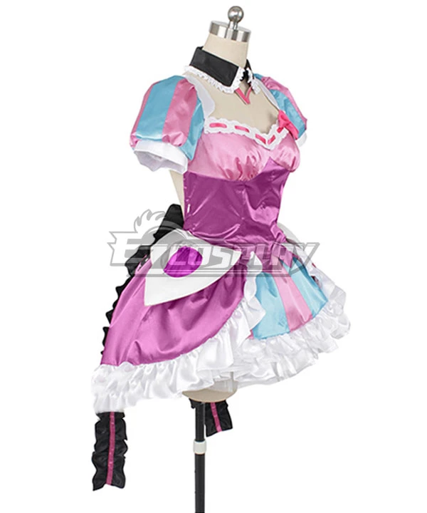 Macross Delta Macross Δ Makina Nakajima Rose Red Cosplay Costume 3 Macross Delta Macross Δ Makina Nakajima Rose Red Cosplay Costume - Image 3