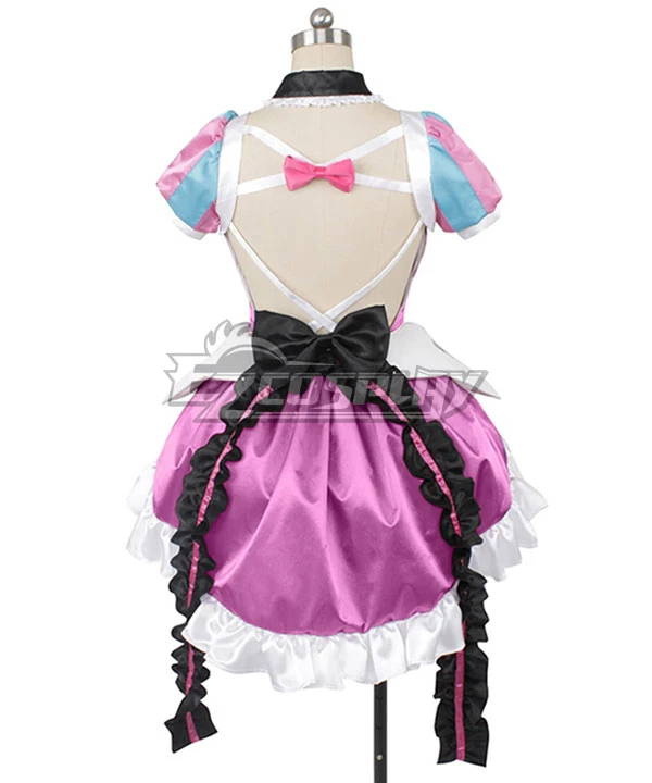 Macross Delta Macross Δ Makina Nakajima Rose Red Cosplay Costume 5 Macross Delta Macross Δ Makina Nakajima Rose Red Cosplay Costume - Image 5