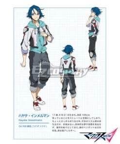 Macross Delta Macross Δ Hayate Immelman Cosplay Costume -EZCOSPLAY SHOP emac011