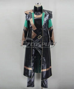 Marvel's The Avengers Loki Whole Set Cosplay Costume -EZCOSPLAY SHOP emav049 3