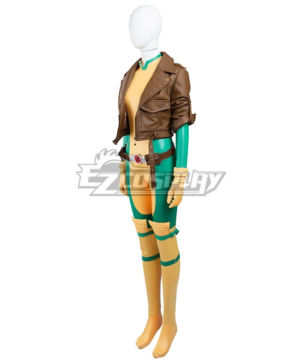 Marvel The Avengers Annual X-Men X Men Rogue Anna Marie Cosplay Costume 3 Marvel The Avengers Annual X-Men X Men Rogue Anna Marie Cosplay Costume - Image 3