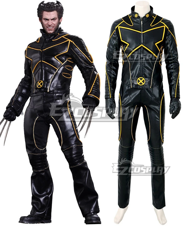 Marvel X-Men X Men The Last Stand Wolverine James Howlett Logan Cosplay Costume 1 Marvel X-Men X Men The Last Stand Wolverine James Howlett Logan Cosplay Costume