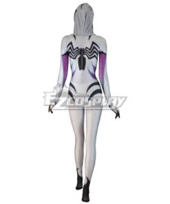 Marvel Spiderwoman Spider Gwen Zentai Gwen Stacy Zentai Jumpsuit Cosplay Costume -EZCOSPLAY SHOP emav103 4