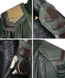 Marvel Thor 3 Ragnarok Loki Cosplay Costume - No Boots -EZCOSPLAY SHOP emav133 7