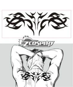 Gangsta GyangusutaWorick Arcangelo Nicolas Brown Nic Tattoo Cosplay Accessory