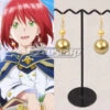 Snow White With The Red Hair Shirayuki Earrings Cosplay Accessory Prop -EZCOSPLAY SHOP ena0179