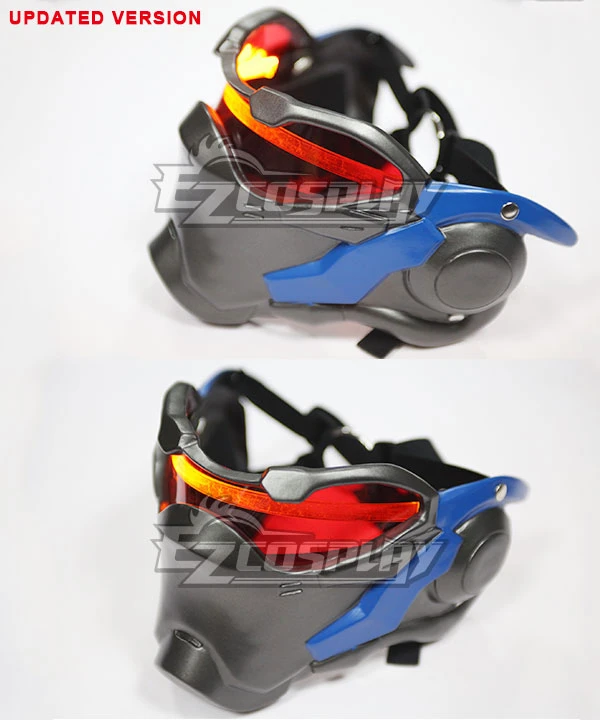 Overwatch OW Soldier 76 John Jack Morrison Mask Cosplay Accessory Prop 2 Overwatch OW Soldier 76 John Jack Morrison Mask Cosplay Accessory Prop - Image 2