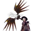 Overwatch OW Mercy Angela Ziegler All Saints’Day Witch Wing Cosplay Accessory Prop -EZCOSPLAY SHOP ena0410
