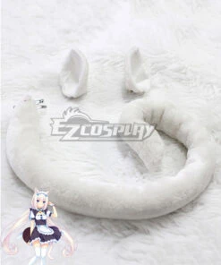 Nekopara Vanilla Tail And Ears Cosplay Accessory Prop