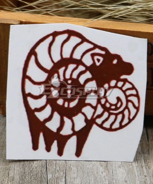 The Seven Deadly Sins Nanatsu No Taizai Meliodas Ban King Envy Gowther Escanor Merlin Tattoo Paper Cosplay Accessory Prop 2 The Seven Deadly Sins Nanatsu No Taizai Meliodas Ban King Envy Gowther Escanor Merlin Tattoo Paper Cosplay Accessory Prop - Image 2