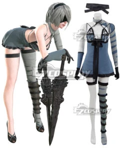 NieR: Automata 2B YoRHa No.2 Type B Dlc Kaine Cosplay Costume