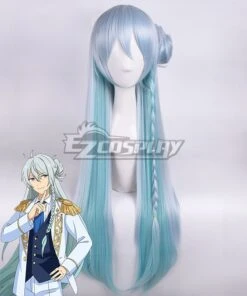 Ensemble Stars Fine Hibiki Wataru Blue Silver Cosplay Wig