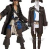 Pirates Of The Caribbean 3 Captain Jack Sparrow Prestige Adult Costume -EZCOSPLAY SHOP epc0005
