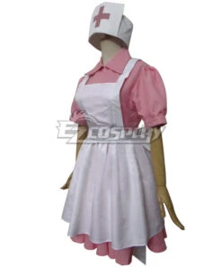 PM Sun And Moon Nurse Joy Cosplay Costume -EZCOSPLAY SHOP epk0074 2