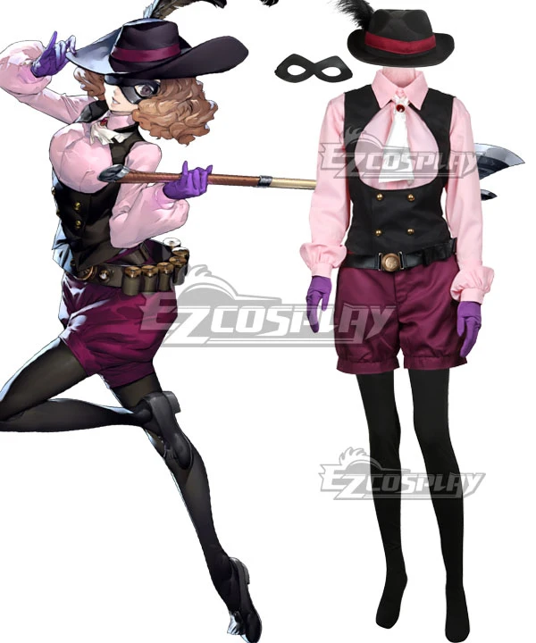 Persona 5 Noir Haru Okumura Cosplay Costume 1 Persona 5 Noir Haru Okumura Cosplay Costume