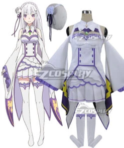 Re: Life In A Different World From Zero Emilia Cosplay Costume