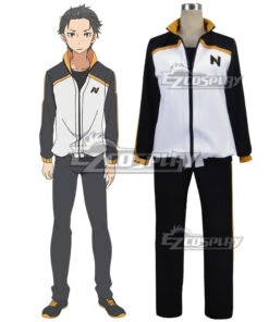 Re: Life In A Different World From Zero Subaru Natsuki Cosplay Costume