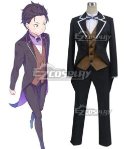Re: Life In A Different World From Zero Subaru Natsuki Uniform Cosplay Costume