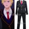 Red White Black Yellow Jaune Arc Man School Uniform Cosplay Costume -EZCOSPLAY SHOP erw0051