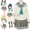 Love Live! Sunshine!! Aqours Matsuura Kanan Kurosawa Dia Ohara Mari School Uniform Cosplay Costume